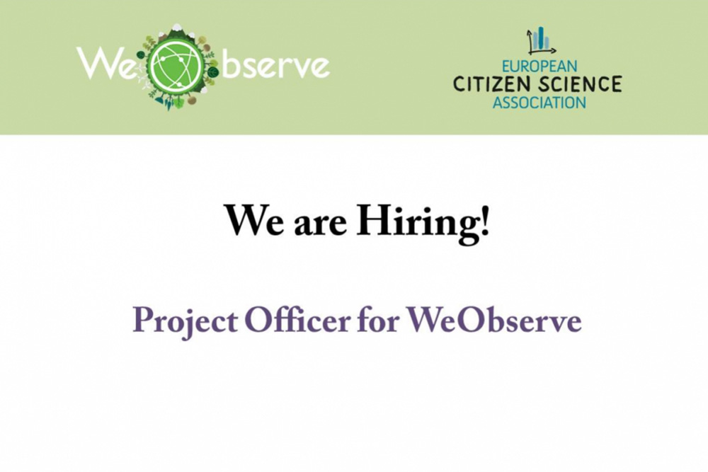 ECSA News - Job Opening - Project Officer for WeObserve