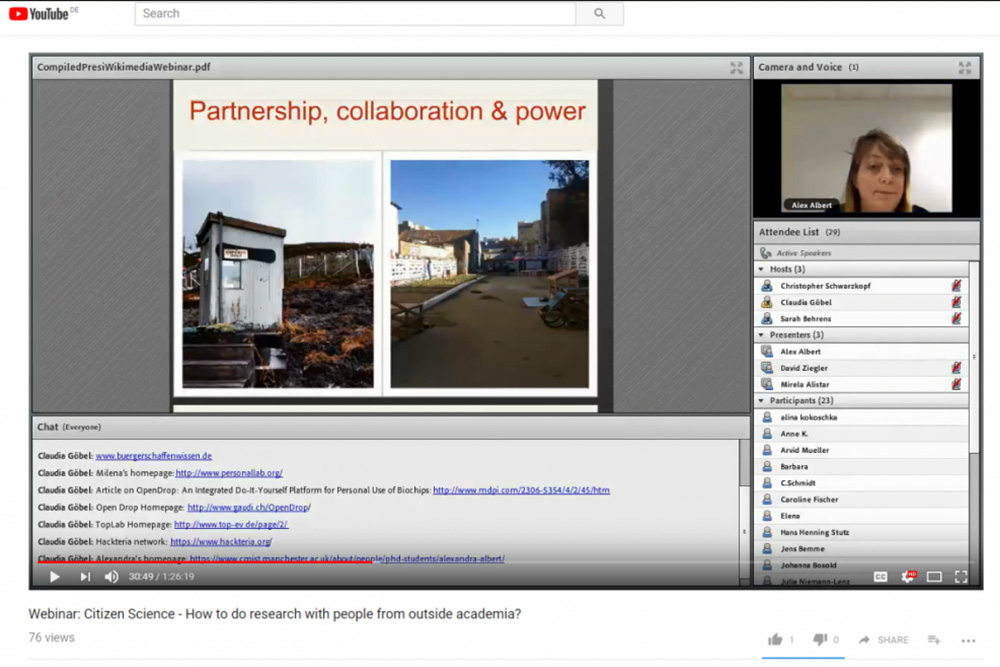 ECSA News - Webinar: How to do research with people outside of academia?